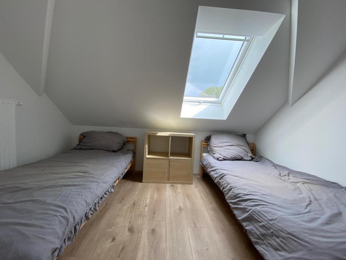 Helle 2 Zi. Wohnung Naehe Flughafen Muenchen Haimhausen  Kültér fotó
